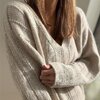 [Вязание] [Вяжи ру] [Other Loops] Элегантный свитер с красивой V-горловиной Flow Loop V-Neck, ...jpg