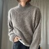 [Вязание] [Вяжи ру] [Other Loops] Свитер с высокой V горловиной спицами сверху High V Loop Swe...jpg