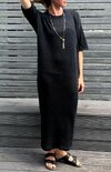 [Вязание] [Вяжи ру] [ohwhata knit] Льняное платье-футболка спицами сверху вниз без швов Bold S...jpg