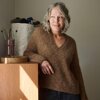 [Вязание] [Вяжи ру] [Anne Ventzel] Модный объемный свитер спицами сверху с V горловиной Winter...jpg